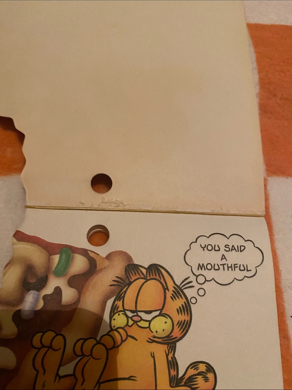 1978 Garfield Notepad - Picture 4 of 5